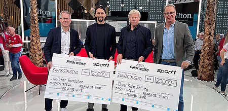 Spendensumme 40.000 Euro. Mehr als ein Spiel: „Die Weiße Weste“ und das Phrasenschwein bringen erneut tausende Euro für soziale Projekte zusammen 