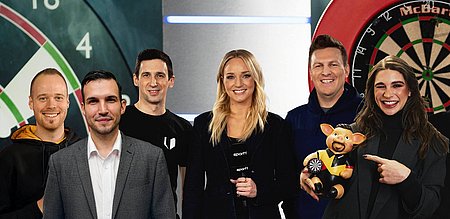 KLEINFELDT, SCHWELE UND CO. - SPORT1 PRÄSENTIERT SEIN TEAM FÜR DIE DARTS-WM