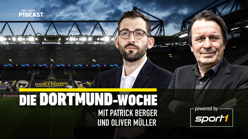 2 Männer und der Titel "die Dortmund Woche"